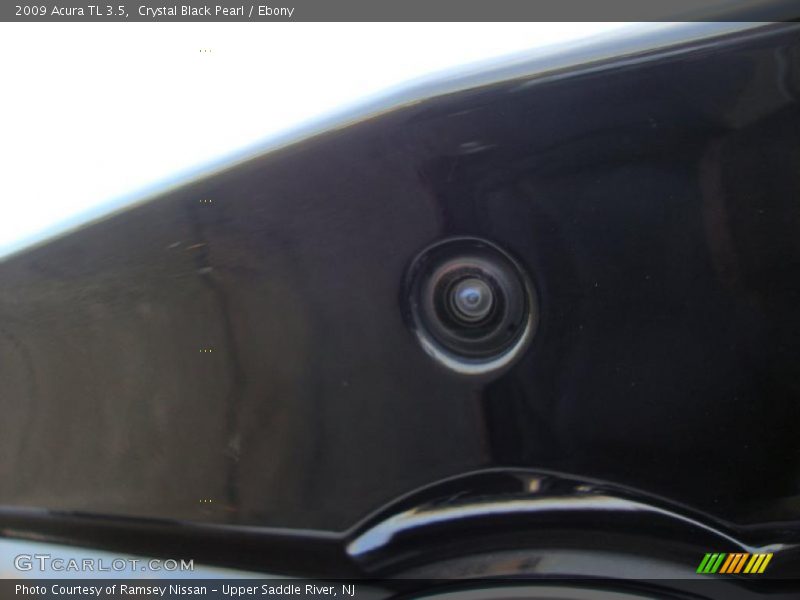 Crystal Black Pearl / Ebony 2009 Acura TL 3.5