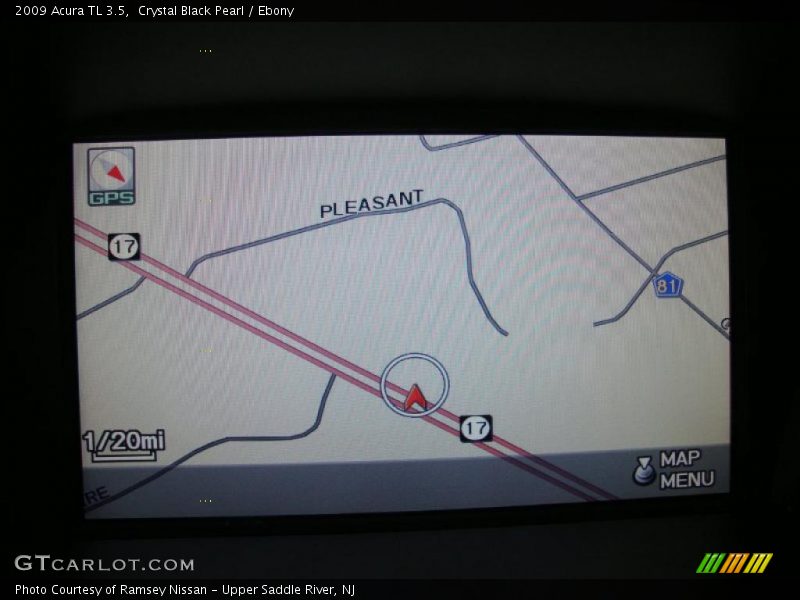 Crystal Black Pearl / Ebony 2009 Acura TL 3.5