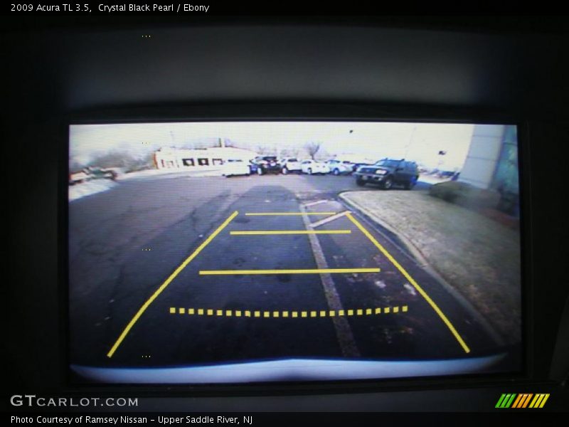 Crystal Black Pearl / Ebony 2009 Acura TL 3.5