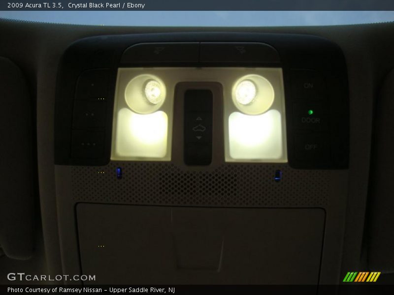 Crystal Black Pearl / Ebony 2009 Acura TL 3.5