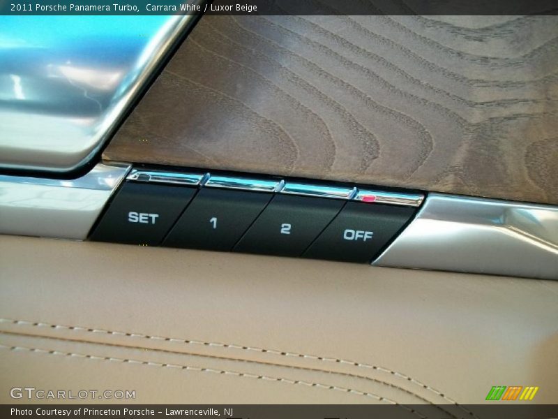 Carrara White / Luxor Beige 2011 Porsche Panamera Turbo