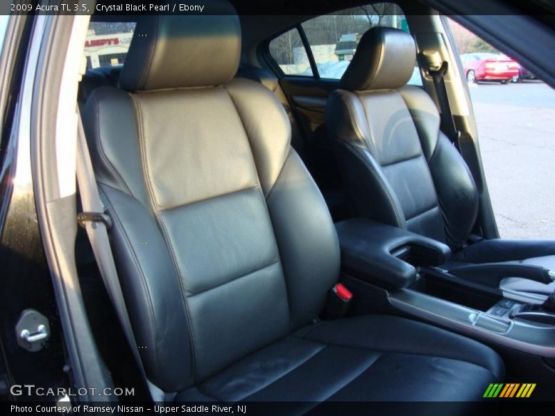 Crystal Black Pearl / Ebony 2009 Acura TL 3.5