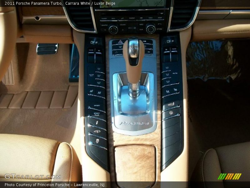 Carrara White / Luxor Beige 2011 Porsche Panamera Turbo