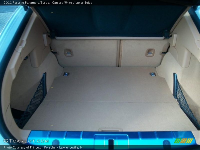Carrara White / Luxor Beige 2011 Porsche Panamera Turbo