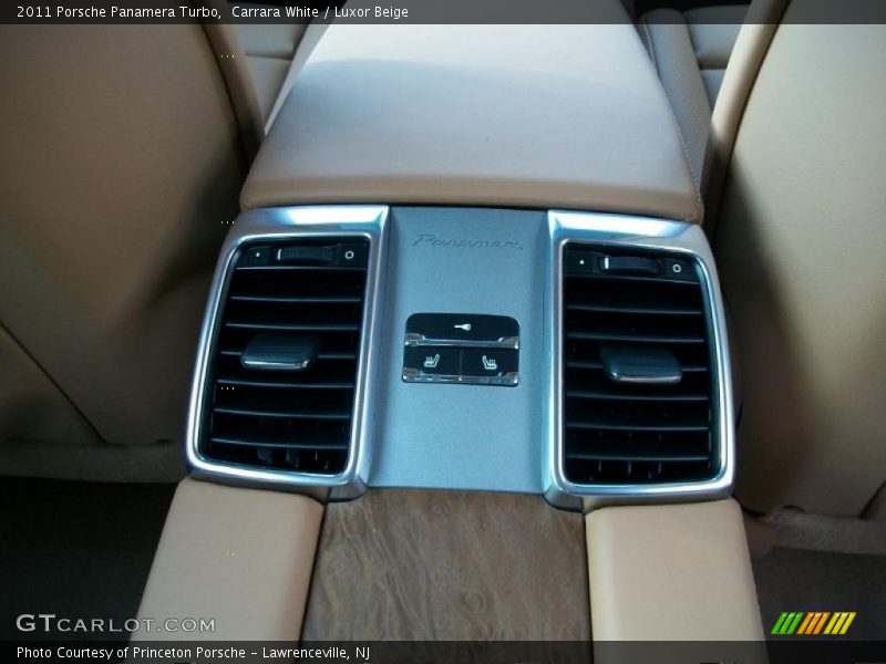 Carrara White / Luxor Beige 2011 Porsche Panamera Turbo