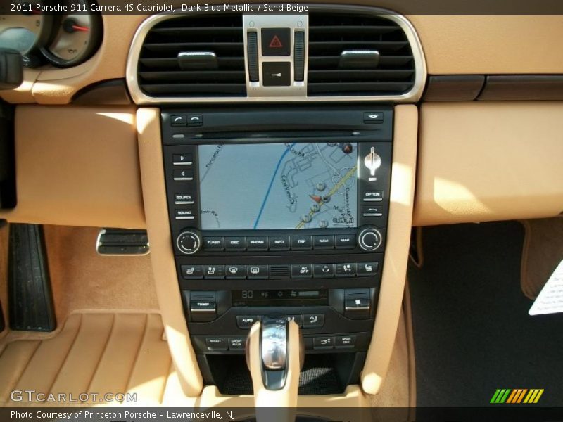Navigation of 2011 911 Carrera 4S Cabriolet