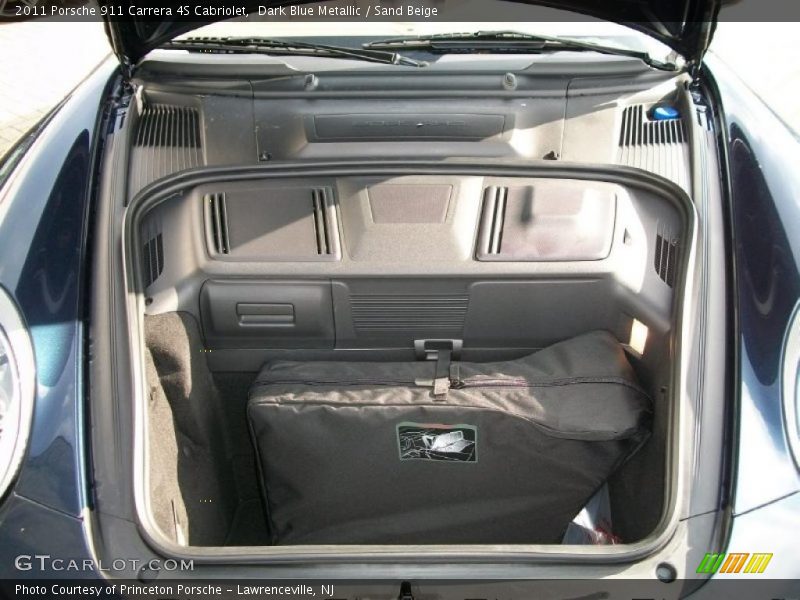  2011 911 Carrera 4S Cabriolet Trunk