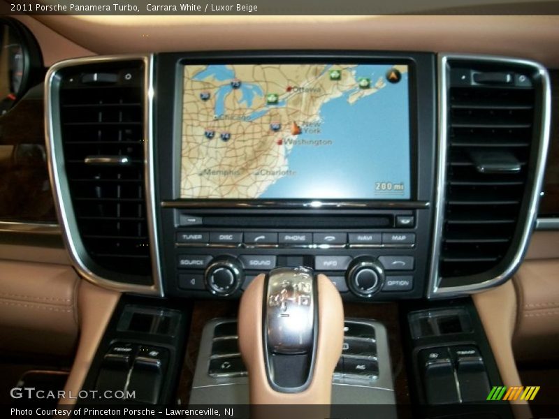 Navigation of 2011 Panamera Turbo