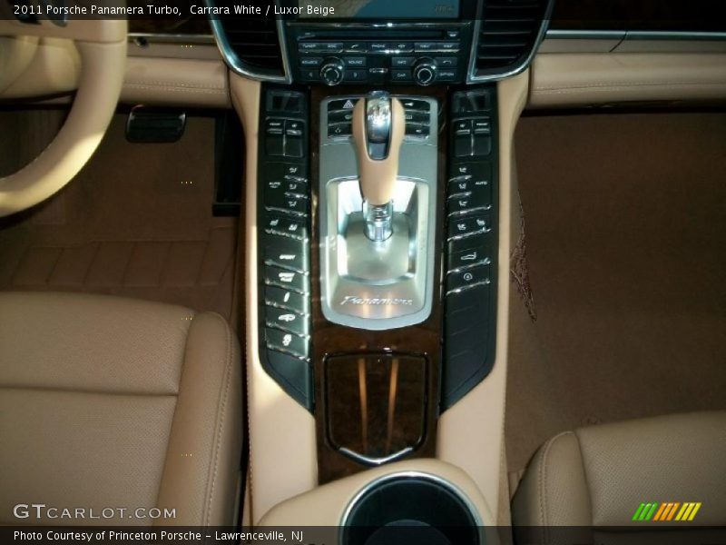 Carrara White / Luxor Beige 2011 Porsche Panamera Turbo