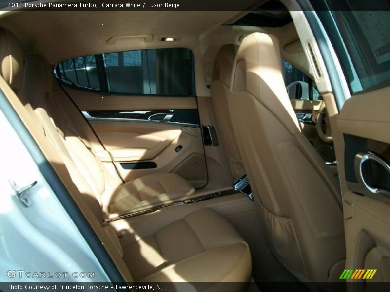 Carrara White / Luxor Beige 2011 Porsche Panamera Turbo