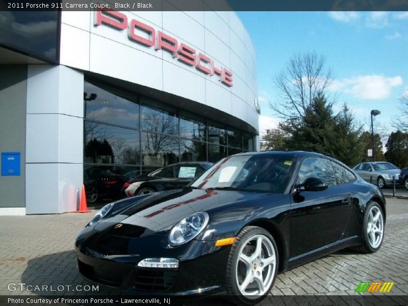 Black / Black 2011 Porsche 911 Carrera Coupe