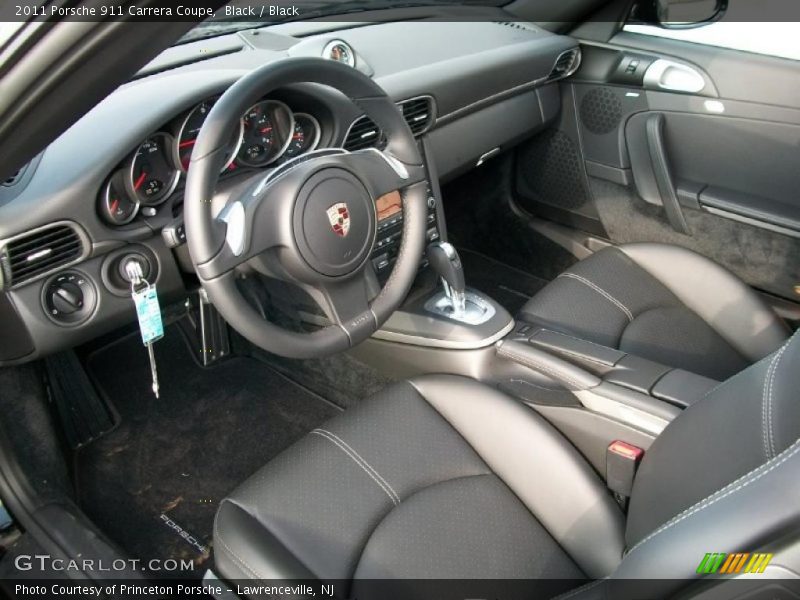  2011 911 Carrera Coupe Black Interior