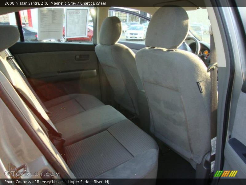 Magnetic Gray / Charcoal/Steel 2008 Nissan Sentra 2.0