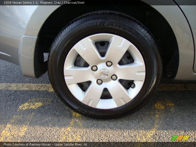 Magnetic Gray / Charcoal/Steel 2008 Nissan Sentra 2.0