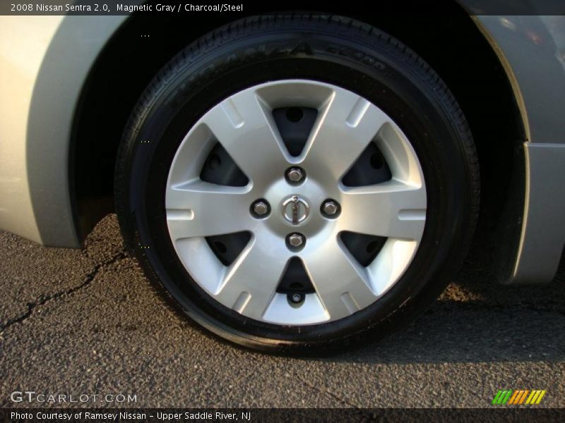 Magnetic Gray / Charcoal/Steel 2008 Nissan Sentra 2.0