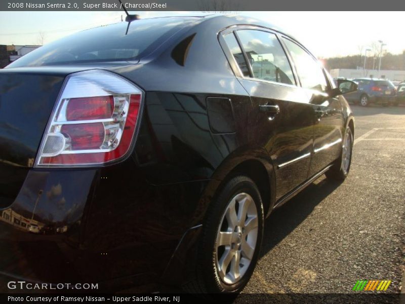 Super Black / Charcoal/Steel 2008 Nissan Sentra 2.0
