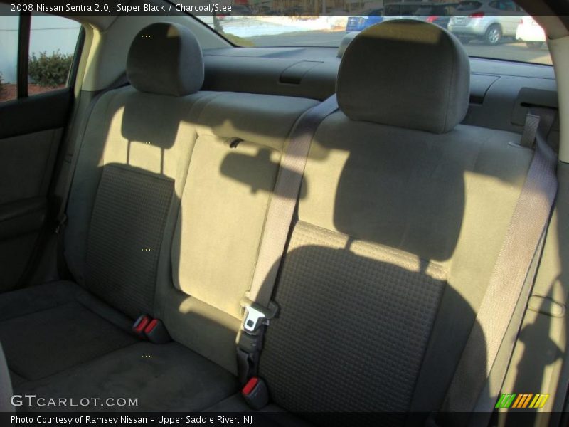 Super Black / Charcoal/Steel 2008 Nissan Sentra 2.0