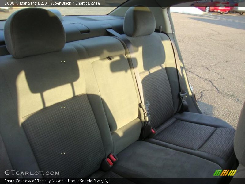 Super Black / Charcoal/Steel 2008 Nissan Sentra 2.0