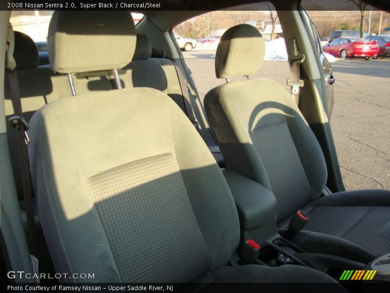 Super Black / Charcoal/Steel 2008 Nissan Sentra 2.0