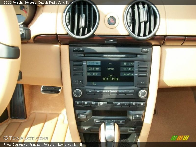 Guards Red / Sand Beige 2011 Porsche Boxster
