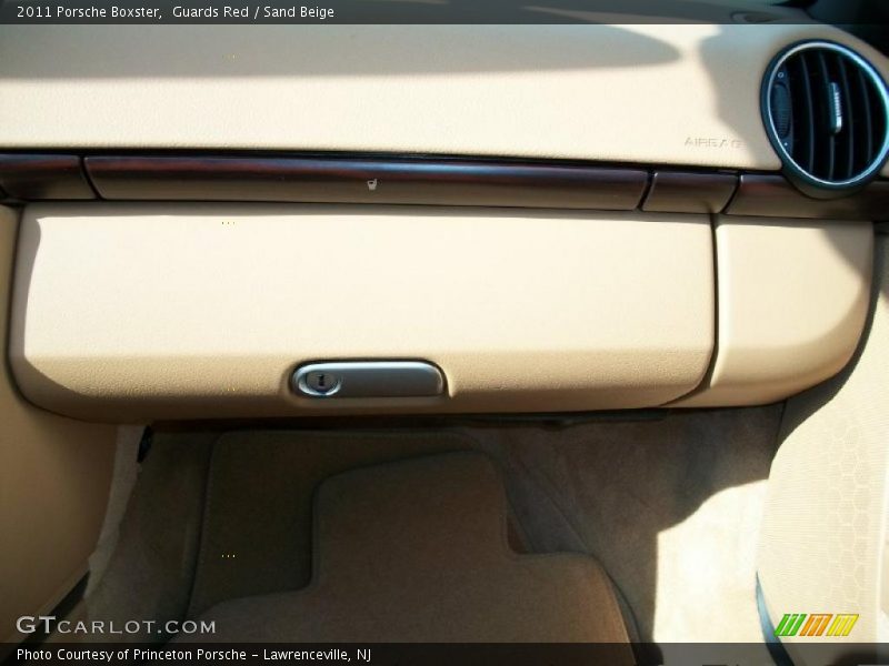 Guards Red / Sand Beige 2011 Porsche Boxster