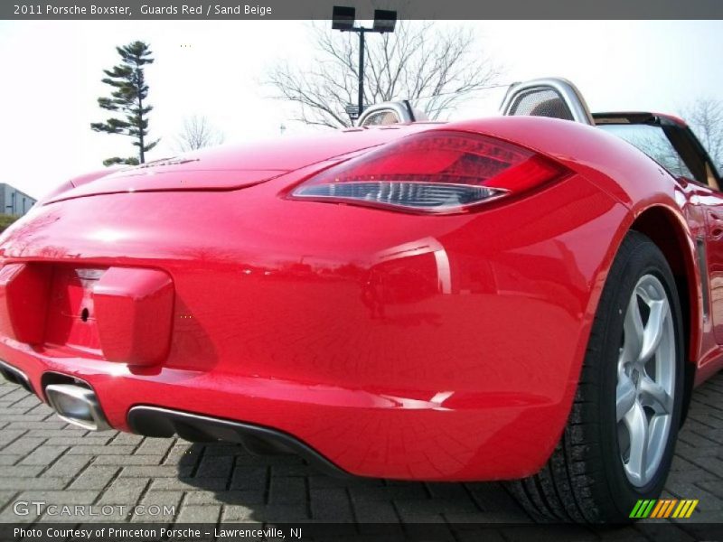 Guards Red / Sand Beige 2011 Porsche Boxster