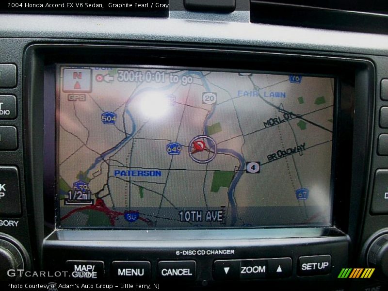 Navigation of 2004 Accord EX V6 Sedan