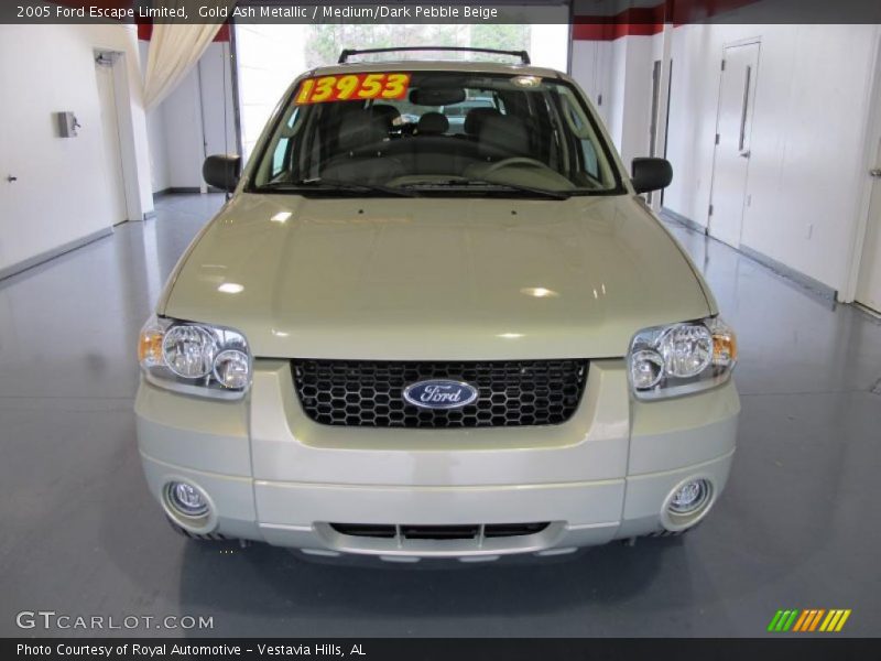 Gold Ash Metallic / Medium/Dark Pebble Beige 2005 Ford Escape Limited