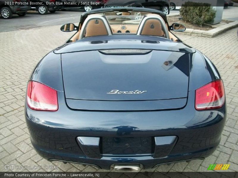 Dark Blue Metallic / Sand Beige 2011 Porsche Boxster