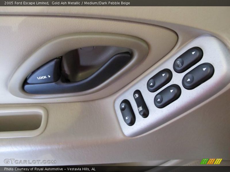 Gold Ash Metallic / Medium/Dark Pebble Beige 2005 Ford Escape Limited