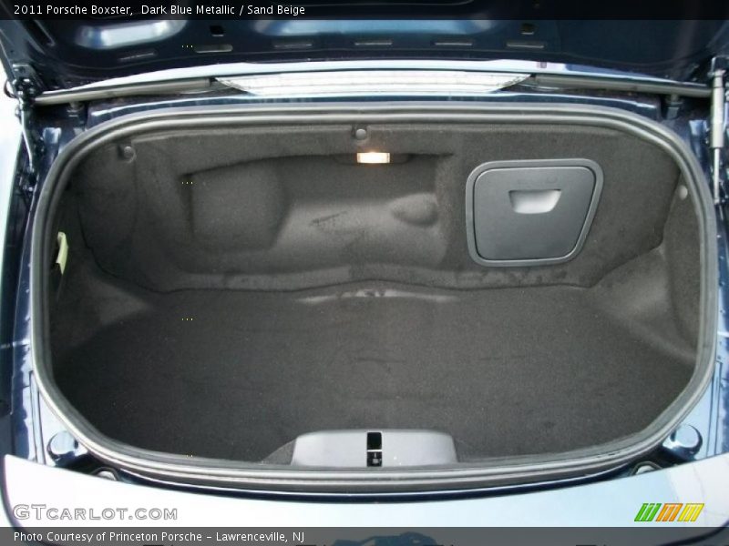  2011 Boxster  Trunk