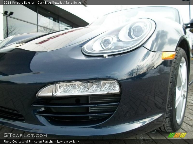 Dark Blue Metallic / Sand Beige 2011 Porsche Boxster