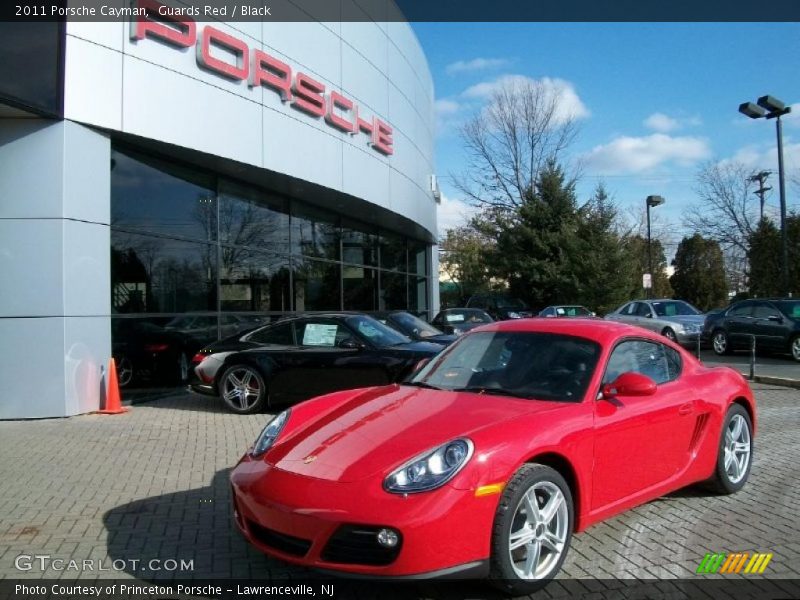 Guards Red / Black 2011 Porsche Cayman