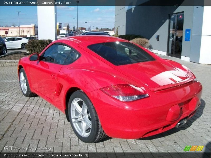 Guards Red / Black 2011 Porsche Cayman