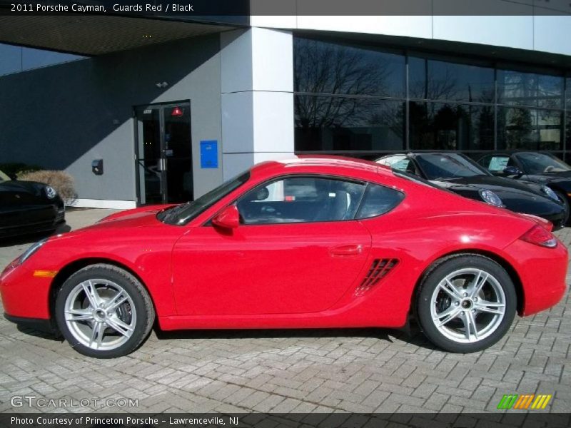 Guards Red / Black 2011 Porsche Cayman