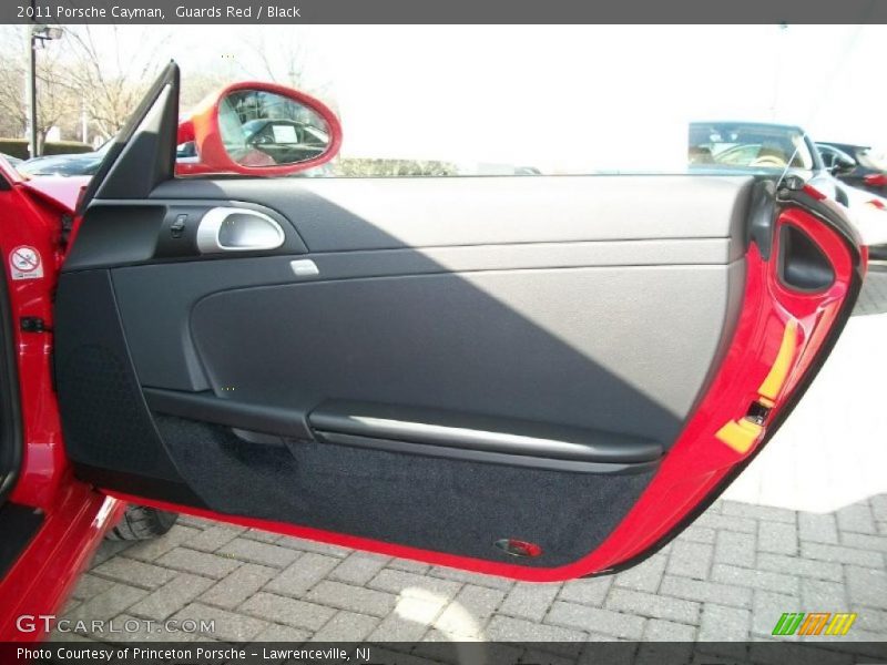 Guards Red / Black 2011 Porsche Cayman