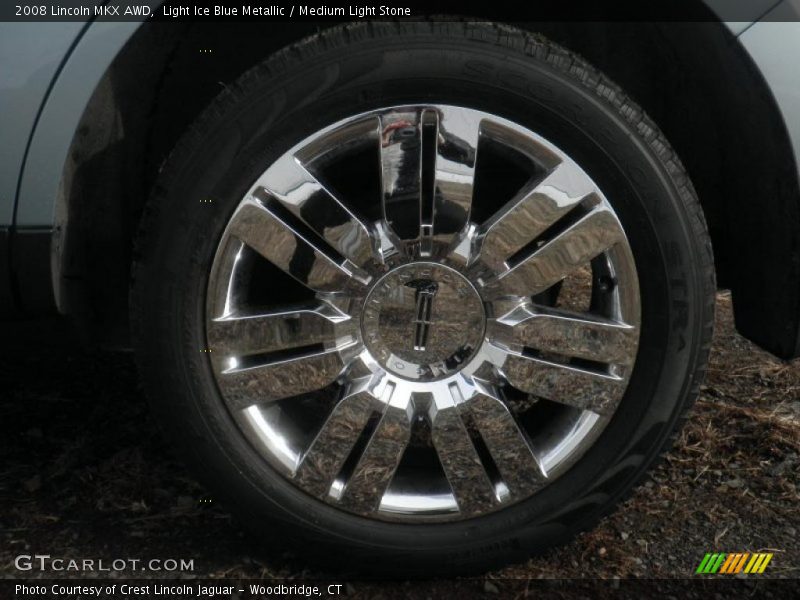 Light Ice Blue Metallic / Medium Light Stone 2008 Lincoln MKX AWD