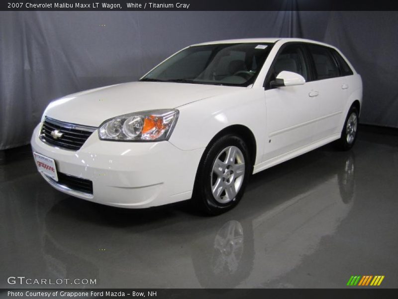 White / Titanium Gray 2007 Chevrolet Malibu Maxx LT Wagon