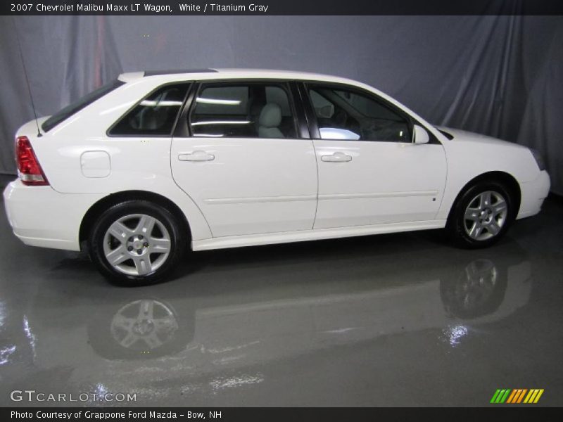 White / Titanium Gray 2007 Chevrolet Malibu Maxx LT Wagon
