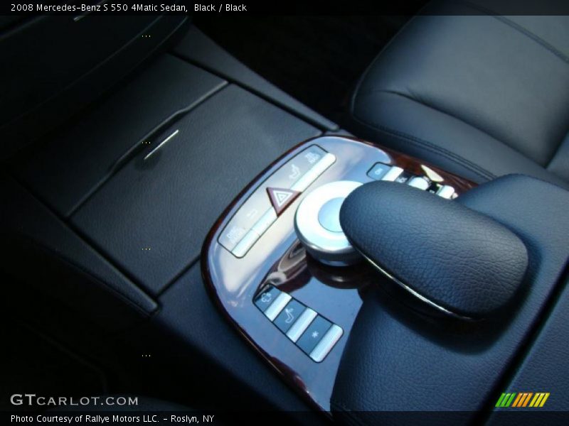 Black / Black 2008 Mercedes-Benz S 550 4Matic Sedan