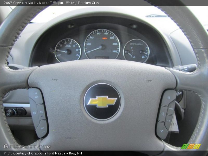 White / Titanium Gray 2007 Chevrolet Malibu Maxx LT Wagon