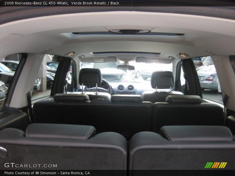 Verde Brook Metallic / Black 2008 Mercedes-Benz GL 450 4Matic