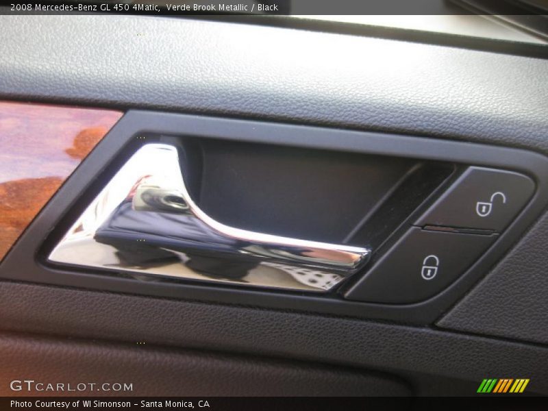 Verde Brook Metallic / Black 2008 Mercedes-Benz GL 450 4Matic