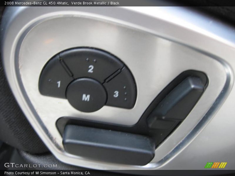 Verde Brook Metallic / Black 2008 Mercedes-Benz GL 450 4Matic