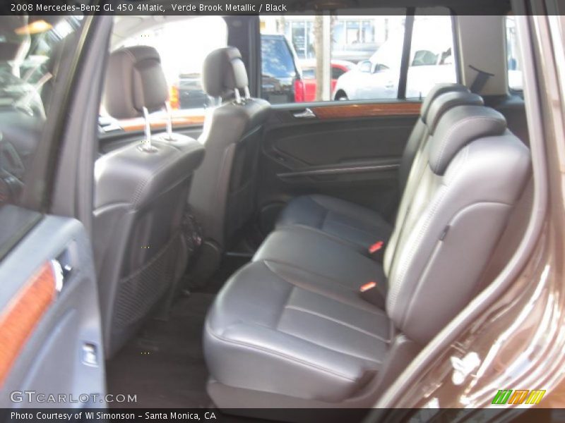 Verde Brook Metallic / Black 2008 Mercedes-Benz GL 450 4Matic