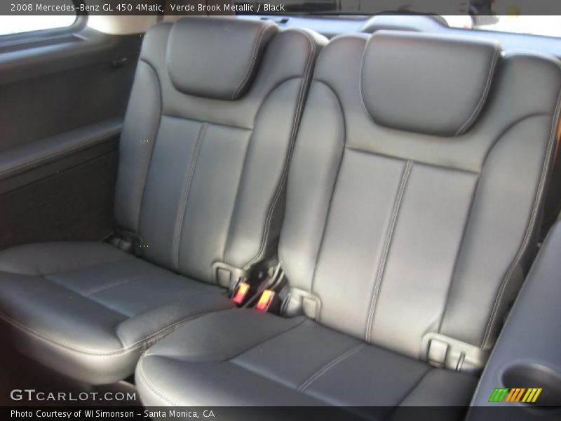 Verde Brook Metallic / Black 2008 Mercedes-Benz GL 450 4Matic