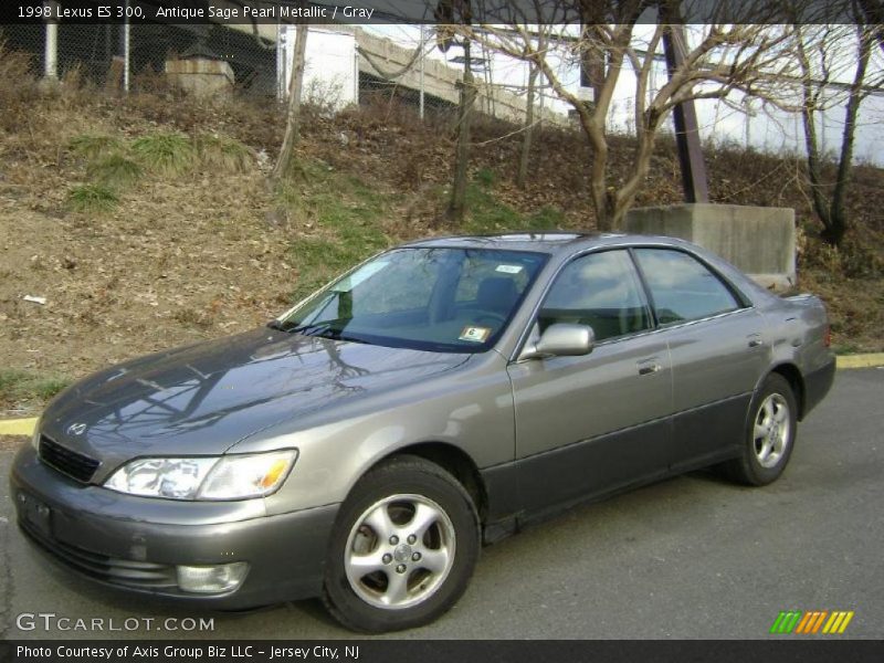 Antique Sage Pearl Metallic / Gray 1998 Lexus ES 300