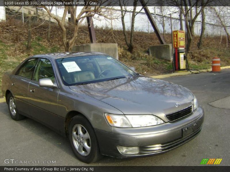 Antique Sage Pearl Metallic / Gray 1998 Lexus ES 300
