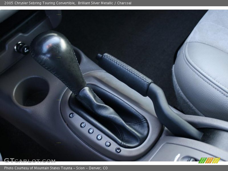 Brilliant Silver Metallic / Charcoal 2005 Chrysler Sebring Touring Convertible