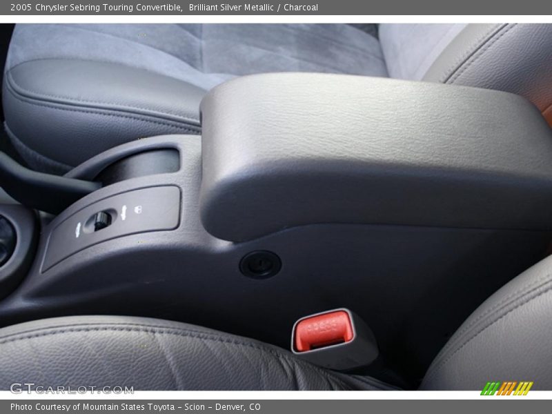 Brilliant Silver Metallic / Charcoal 2005 Chrysler Sebring Touring Convertible